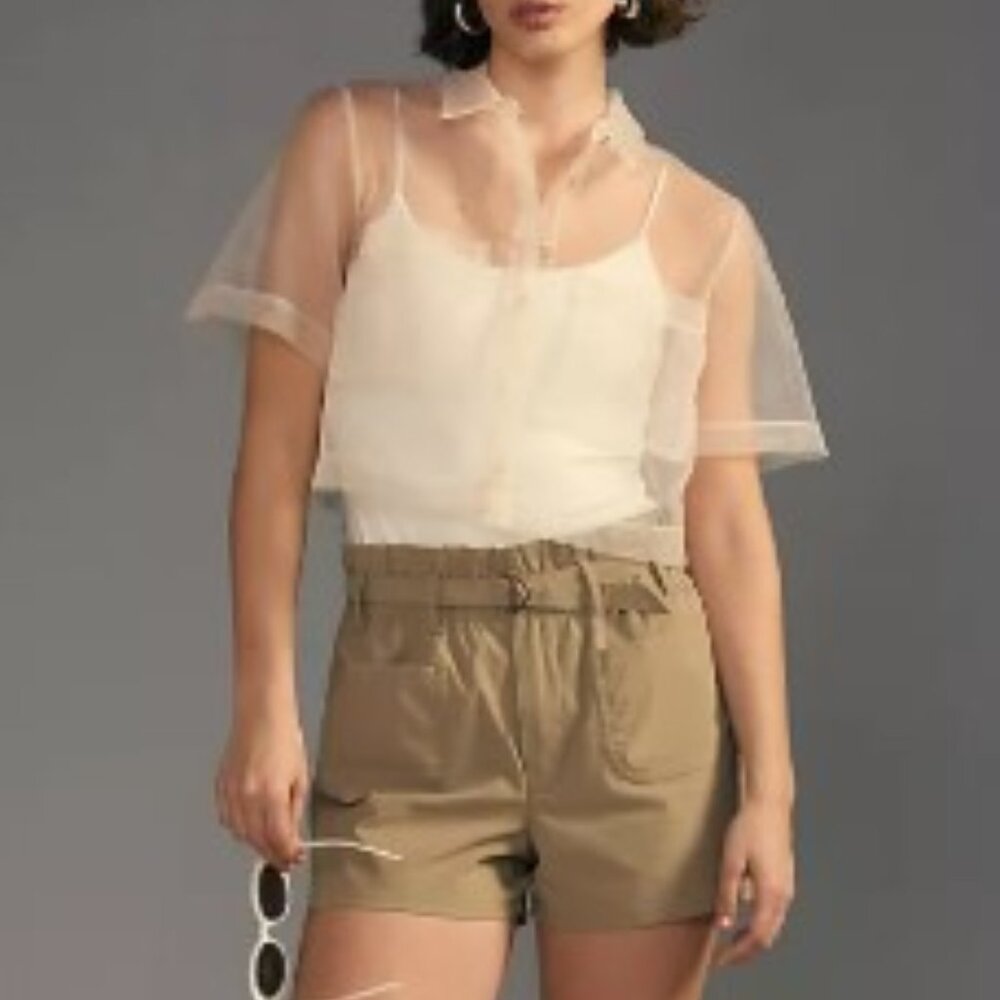 Avec Les Filles Paperbag Shorts